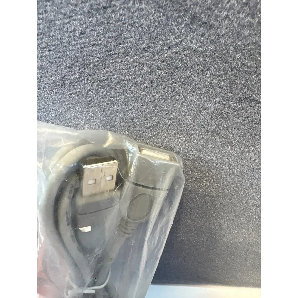 USB 20” extension cord, male and female ends, new in package
